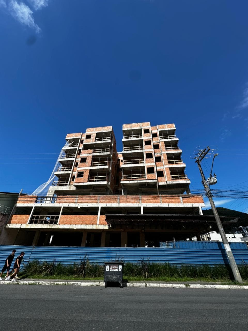 Obra em andamento